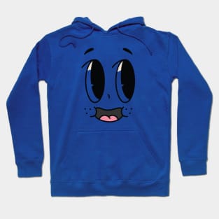 cute cartoon face Hoodie